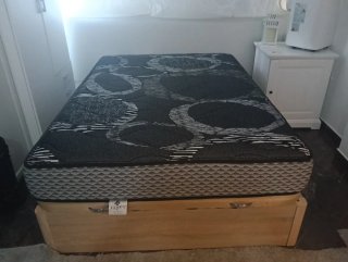 Canapé con colchón 135cm