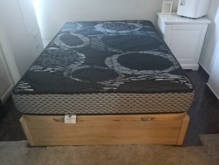Canapé con colchón 135cm