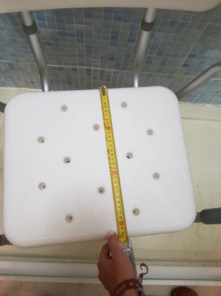 Silla de ducha con brazos