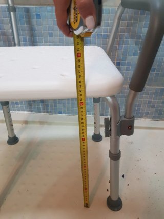 Silla de ducha con brazos