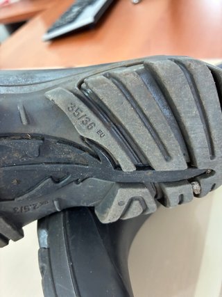 Botas de agua negras