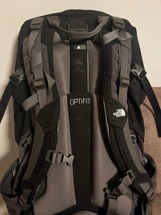 Mochila The North Face Terra 65 Negra/Gris