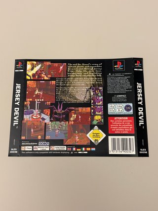 jersey devil playstation 1 pal