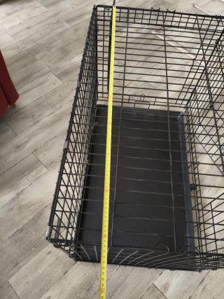 Jaula perro mediano plegable