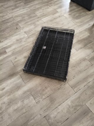 Jaula perro mediano plegable