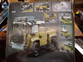 Bloques de construcción Technic Land Rover