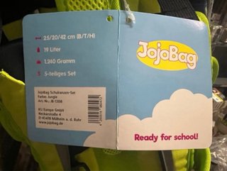 Mochila infantil