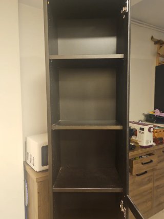 Estantería Billy 40cm con Puerta Oxberg vidrio