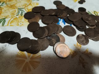 Monedas Cobre 1870-1879 (Más de 80)