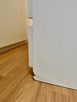 Cómoda MALM IKEA 4 cajones blanca