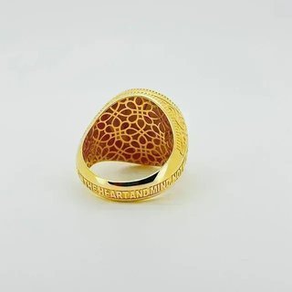 SELLO REDONDO ILUMINATI. Hueco. Oro 18k.