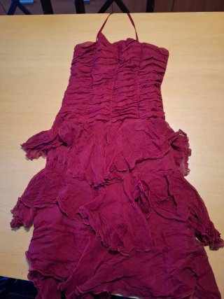 Vestido de fiesta rojo