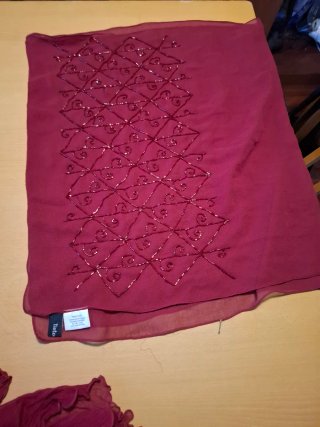 Vestido de fiesta rojo