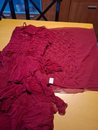 Vestido de fiesta rojo