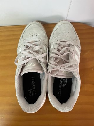 Adidas Breaknet Sleek 40 2/3 Beige/Blanco