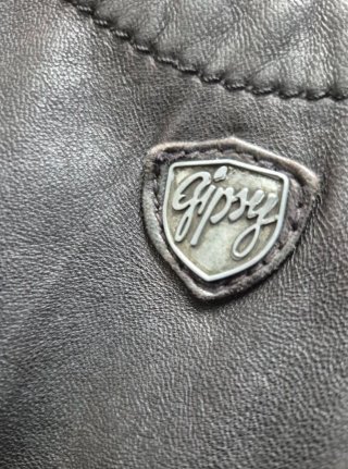 Chaqueta Cuero Moto Vintage Gipsy