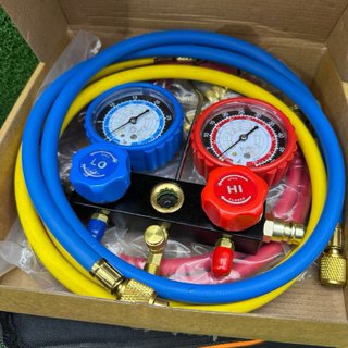 Bomba Vacío VEVOR 3.5 CFM y Manómetro