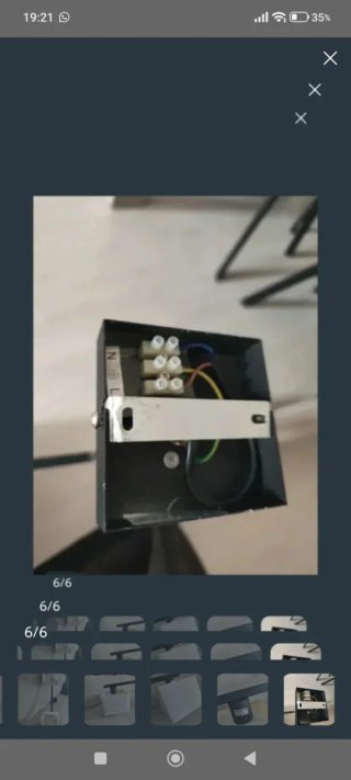 Lámpara de techo moderna