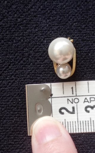 Pendientes perla Majorica