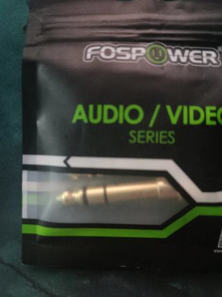 Adaptador Jack 6.35mm a 3.5mm