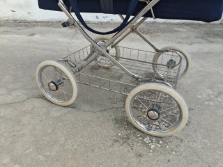 Carrito Bebé Vintage 1975 Azul