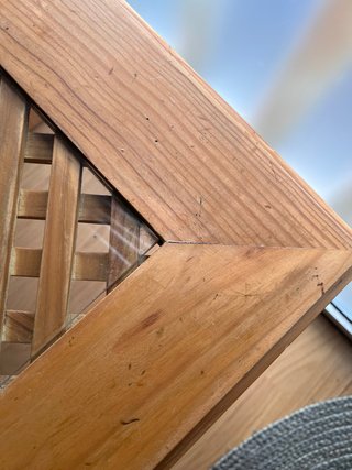 Mesa auxiliar madera Artespaña
