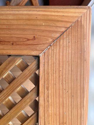 Mesa auxiliar madera Artespaña