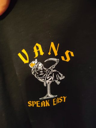 Jersey Vans Speak Easy Grim Reaper XL