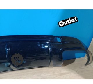 GF DIFUSOR MERCEDES CLA C117 16-19 LOOK AMG NEGRO BRILLO + C