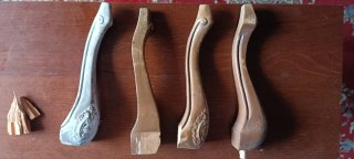 Restos de Mueble Antiguo Madera