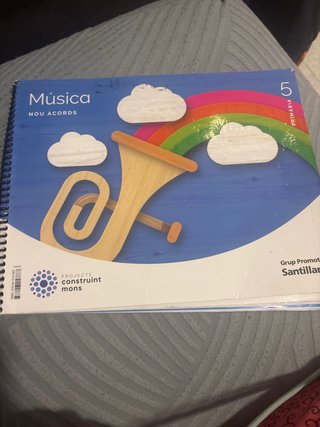 MUSICA NOU ACORDS 5 PRIMARIA CONSTRUINT MONS