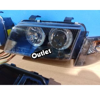 GF FAROS AUDI A4 B5 94-98 OJOS ANGEL CLASSIC NEGROS R011257C