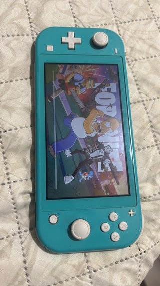 Nintendo Switch Lite Azul Casi Nuevo