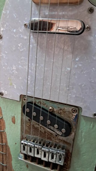 Guitarra Squier Telecaster Relicada