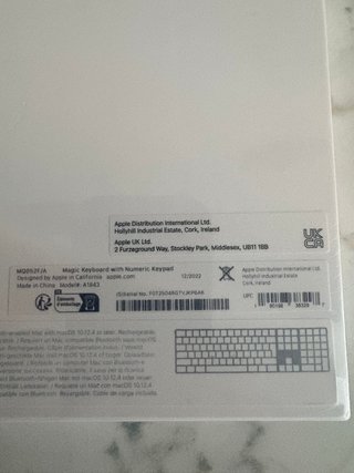 Teclado Apple Magic AZERTY Francés Precintado