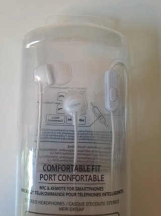 Auriculares Sony MDR-EX15AP Blancos