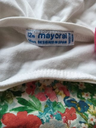 Conjunto bebé Mayoral 12 meses