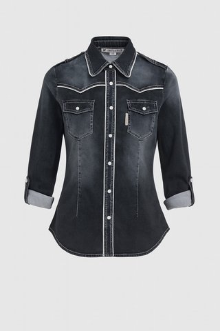 Nueva con etiqueta Camisa mujer vaquera H Preppy