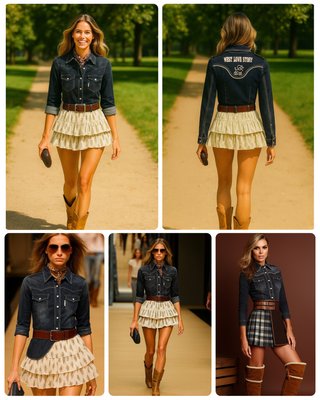 Nueva con etiqueta Camisa mujer vaquera H Preppy