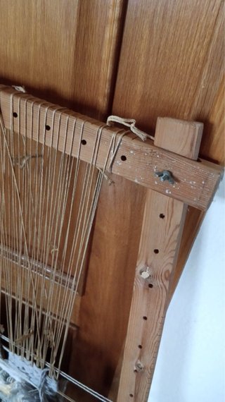 Bastidor de madera para tapiz