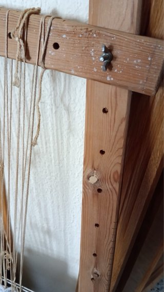 Bastidor de madera para tapiz