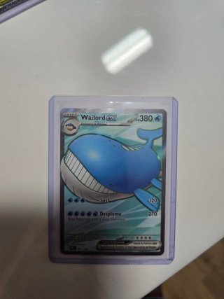 Carta Pokémon Wailord EX