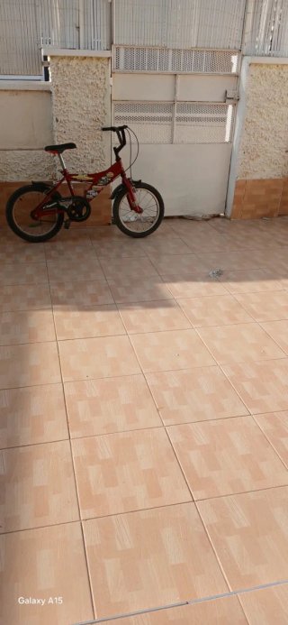Bicicleta infantil roja