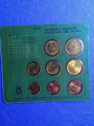 Lote Monedas Euro España 2000