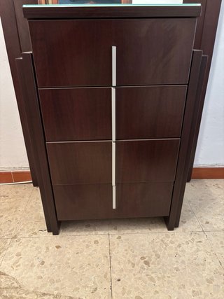 Mueble recibidor con espejo