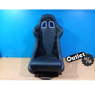 GF ASIENTO BAQUET UNIVERSAL NEGRO PIEL ESTILO EVO R022024C1