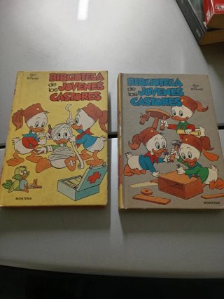 Dos tomos Biblioteca jòvenes castores