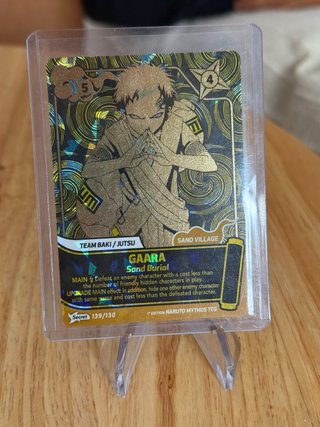 Carta Naruto Gaara 139/130 Secret