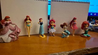 7 Figuras La Sirenita