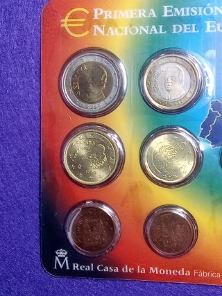 Lote monedas euro España 1999